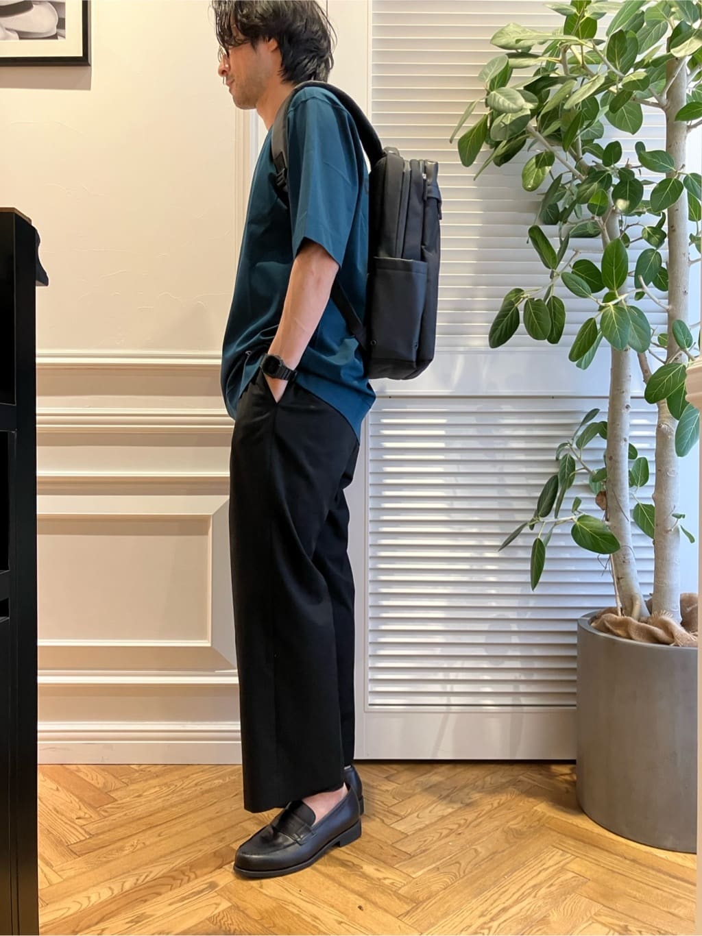 junyaさんの「DRESSTERIOR｜【撥水加工/Safari5月号掲載】ローファー」を使ったコーディネート