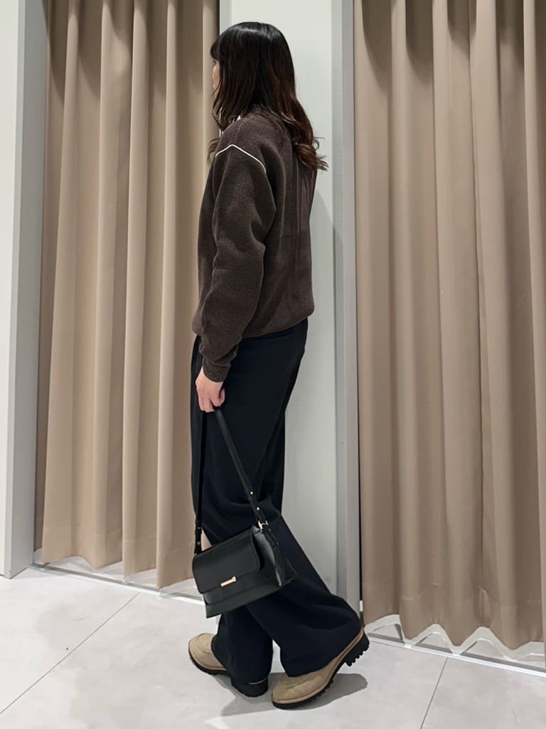 cottonさんの「THE SHOP TK｜【大人の上品カジュアルを叶える】ハグするニット 洗濯機OK／6色展開」を使ったコーディネート