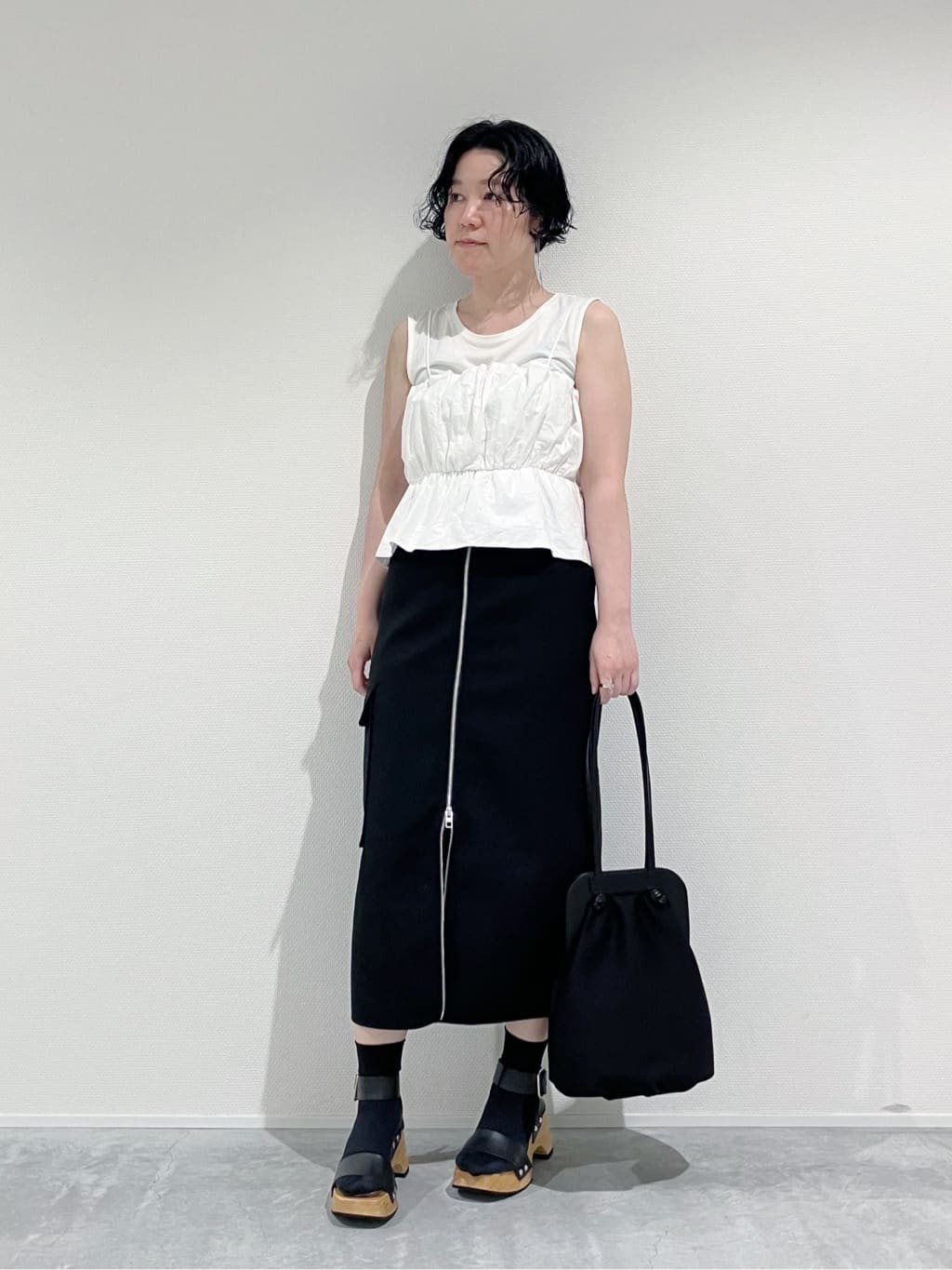 Cさんの「HIROKO HAYASHI｜POLARIS（ポラリス）縦型トートバッグ」を使ったコーディネート