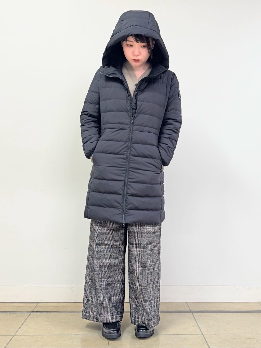 なかもとあきさんの「DRESSTERIOR｜ミラノリブカーディガン」を使ったコーディネート