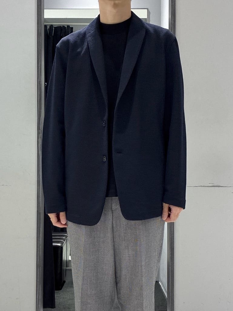 わいずみさんの「TAKEO KIKUCHI｜【尾州織】ショールカラー カーディガン」を使ったコーディネート