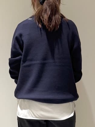 Liriさんの「Dessin｜【選べる首元デザイン/洗える】クルーネックロングTシャツ」を使ったコーディネート