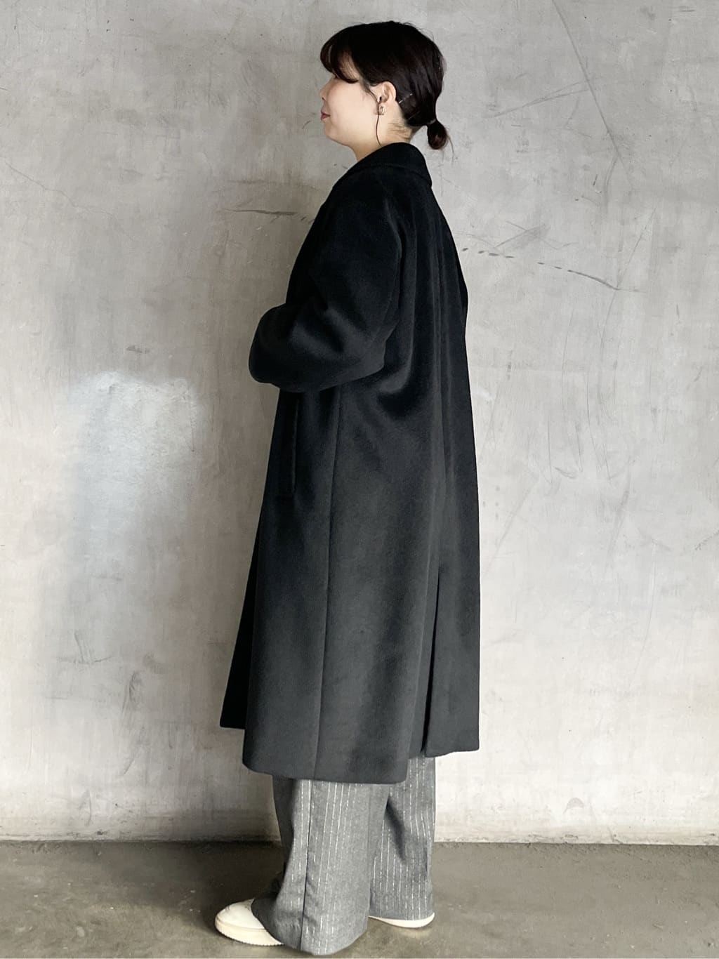 tomokoさんの「OPAQUE.CLIP｜カシミヤブレンドウールチェスターコート」を使ったコーディネート