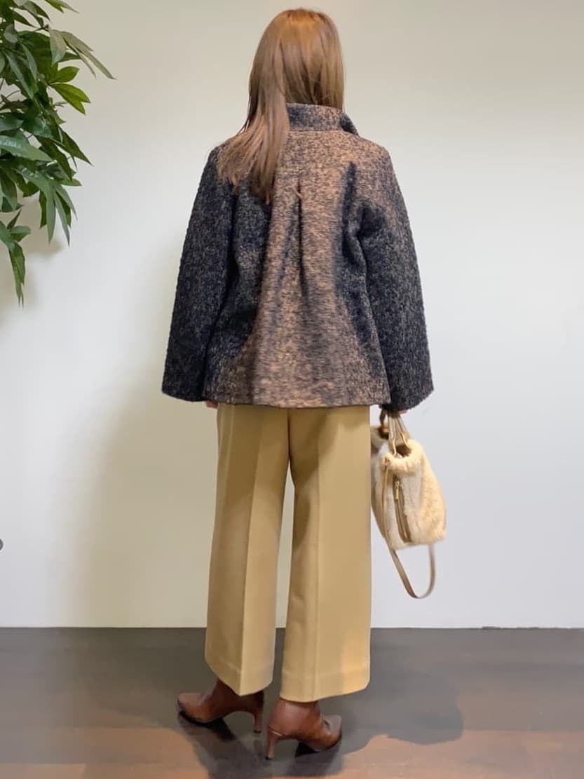 tomoさんの「UNTITLED｜【洗える】モックネックミラノリブニット」を使ったコーディネート