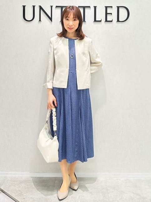 Miwaさんの「UNTITLED｜フープトップネックレス」を使ったコーディネート