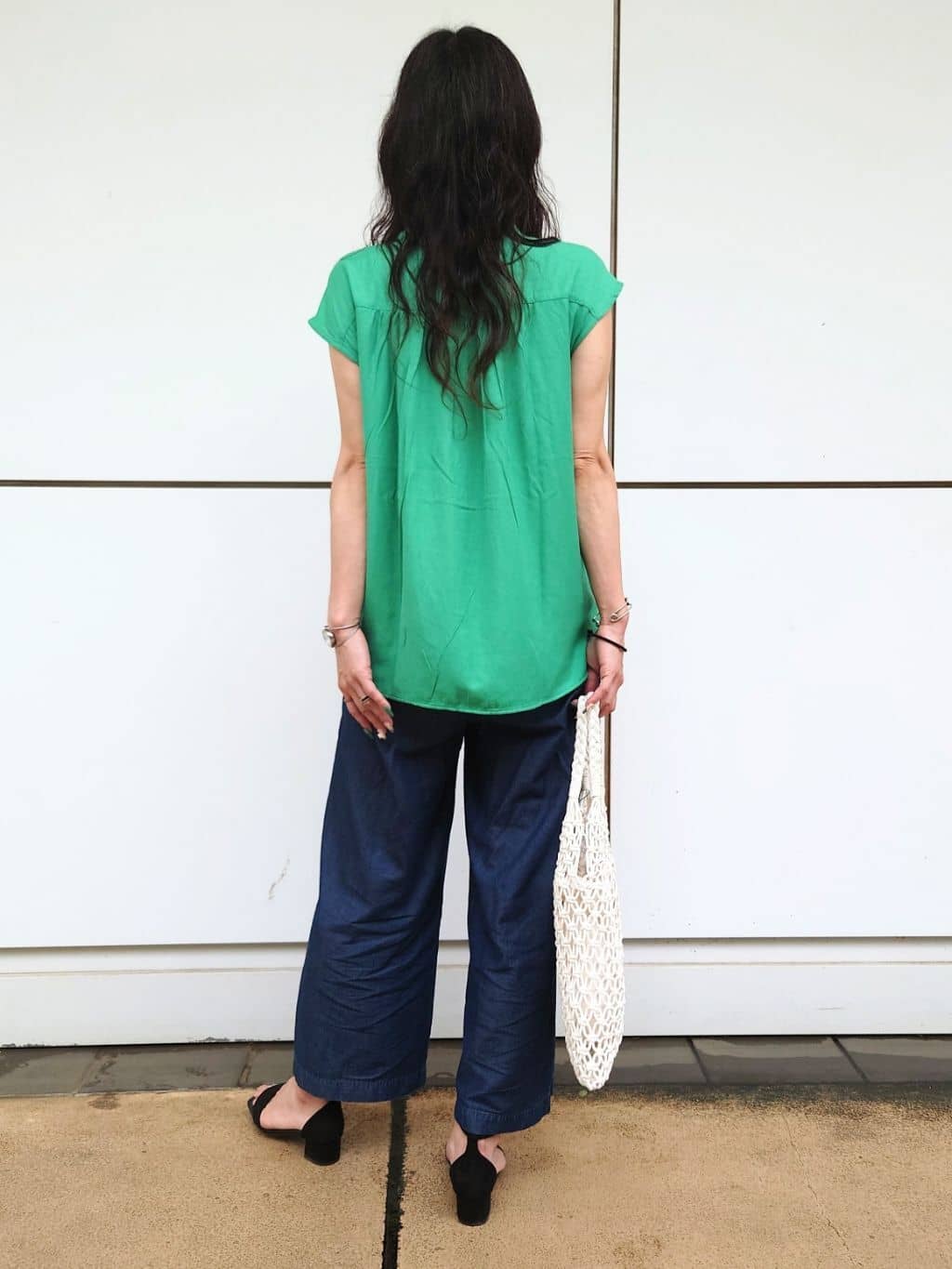 maimai*さんの「SHOO･LA･RUE｜【S-LL/洗濯後しわになりにくい】上品にきれい見え スラブギャザーブラウス」を使ったコーディネート