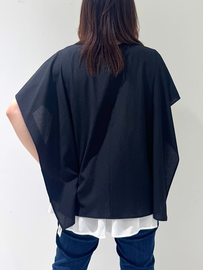 そんさんの「INDIVI｜【体型カバー】スクエアブラウス」を使ったコーディネート