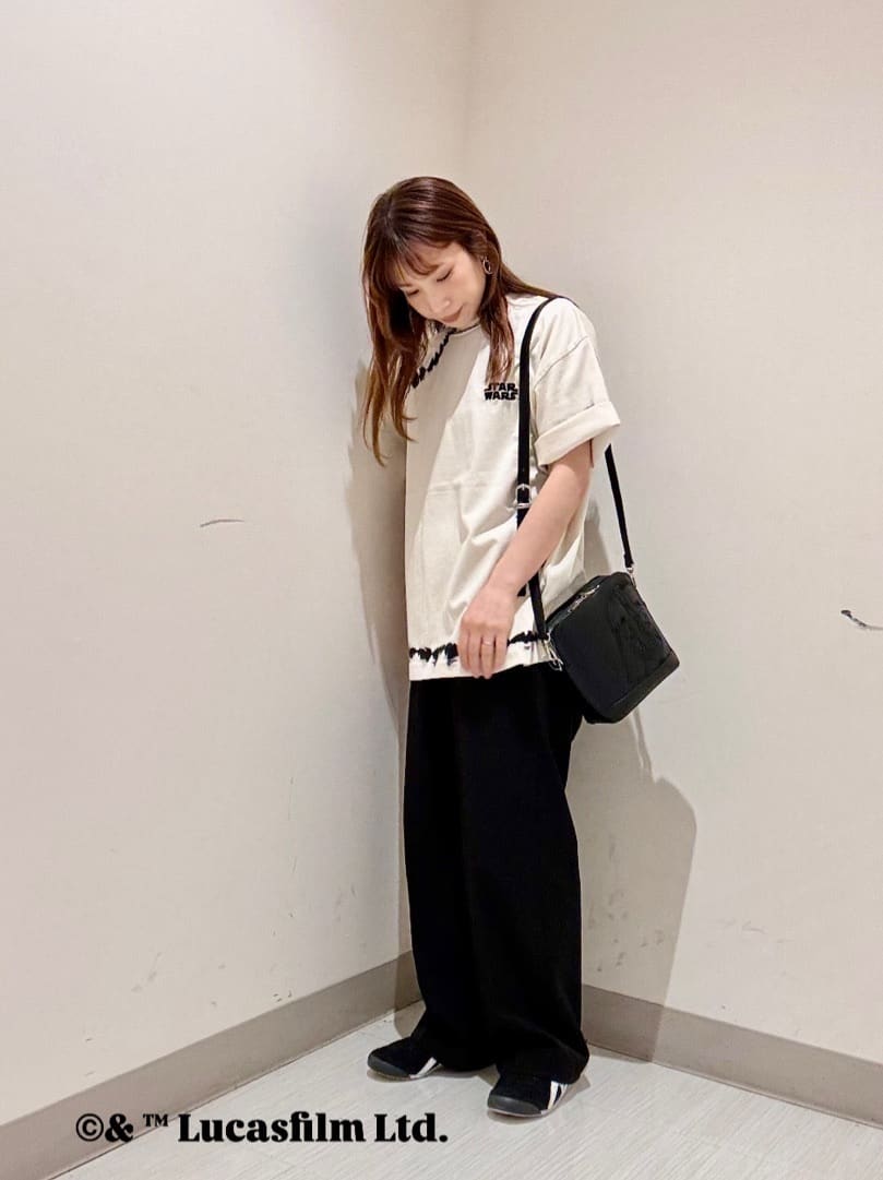 S.A.Oさんの「tk.TAKEO KIKUCHI｜【STAR WARS】Capsule Collection タイダイTシャツ」を使ったコーディネート