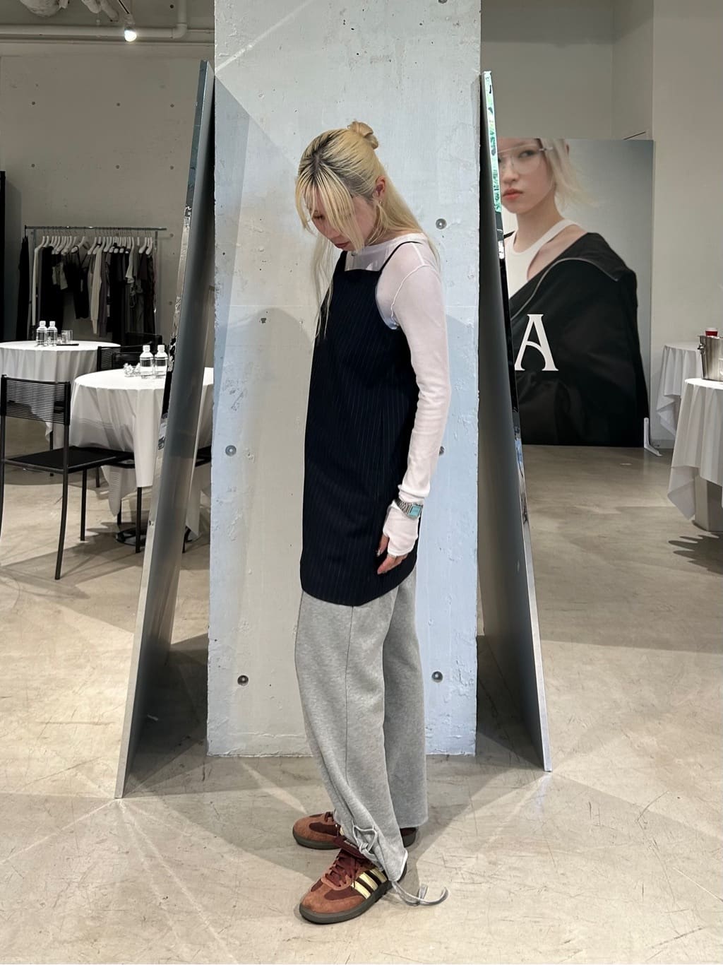 honoka Aさんの「CODE A｜tailored mood mini dress」を使ったコーディネート