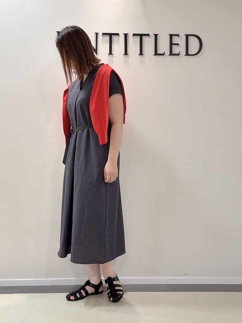 YUIさんの「UNTITLED｜【UV/はっ水】リラククールワンピース」を使ったコーディネート