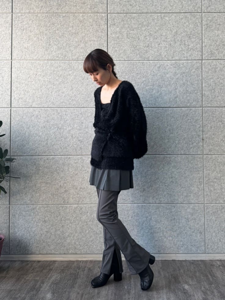 designer yukaさんの「CODE A｜zip leggings pants(Fleece)」を使ったコーディネート