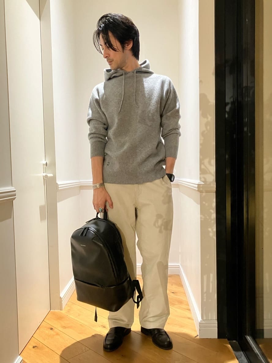 junyaさんの「DRESSTERIOR｜【撥水加工/Safari5月号掲載】ローファー」を使ったコーディネート
