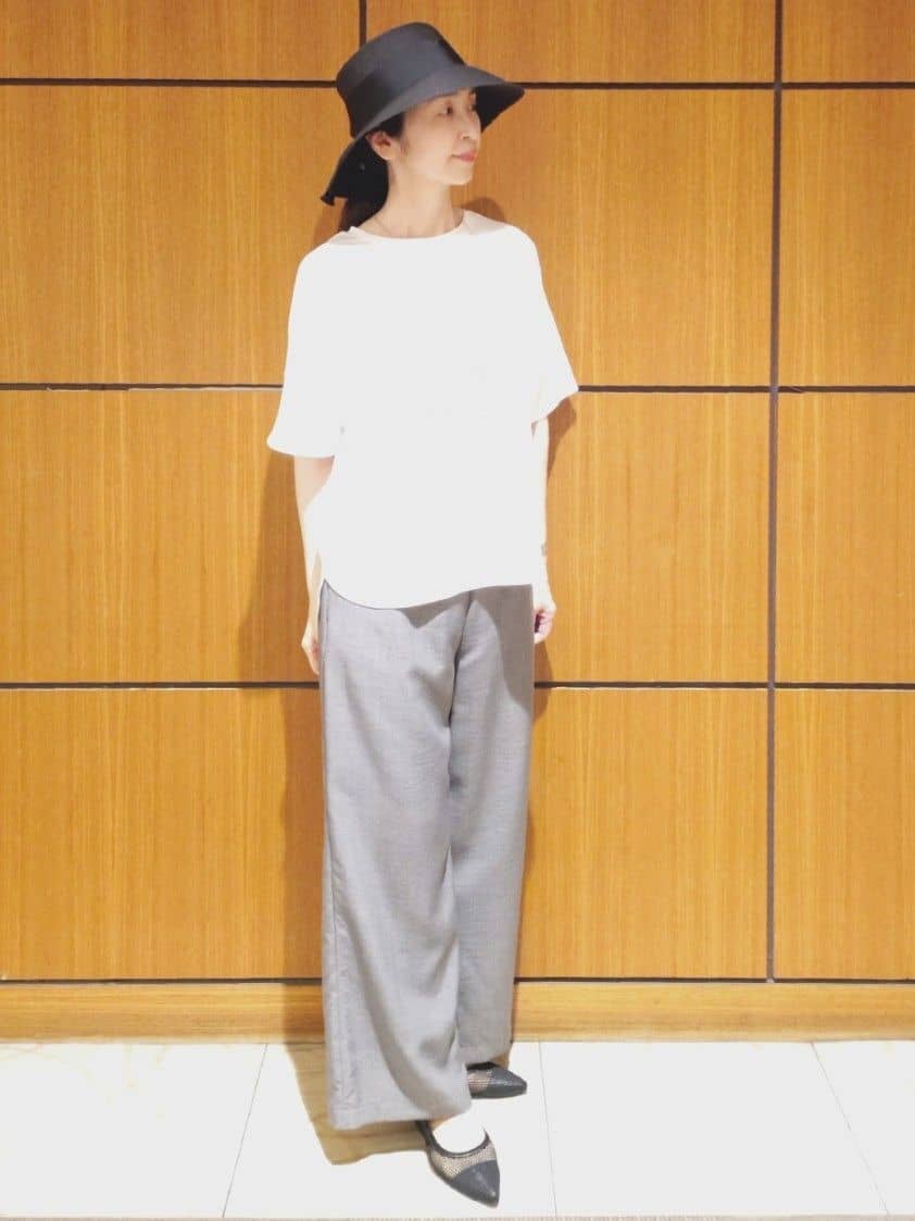 Kさんの「Reflect｜◆【WEB先行カラーあり／手洗い可】涼しげスリットカーディガン」を使ったコーディネート