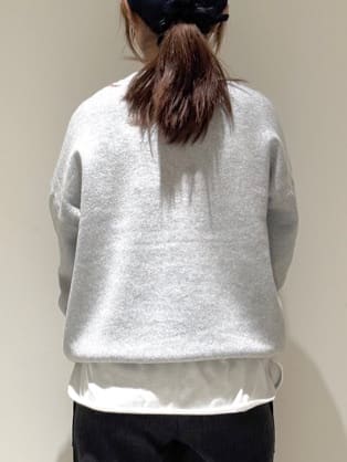Liriさんの「Dessin｜【選べる首元デザイン/洗える】クルーネックロングTシャツ」を使ったコーディネート