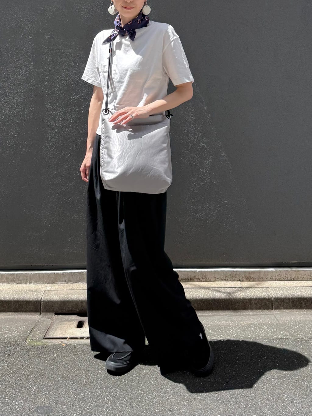 Kさんの「HIROKO HAYASHI｜ENORME（エノルメ）ショルダーバッグ」を使ったコーディネート