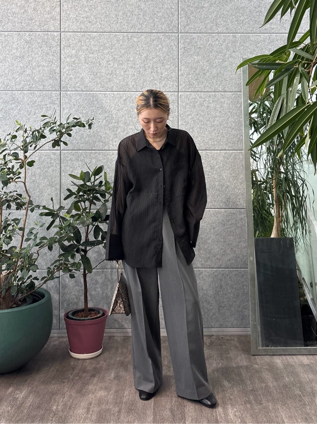 kotakiさんの「INDIVI｜バルーンナイロンブルゾン」を使ったコーディネート