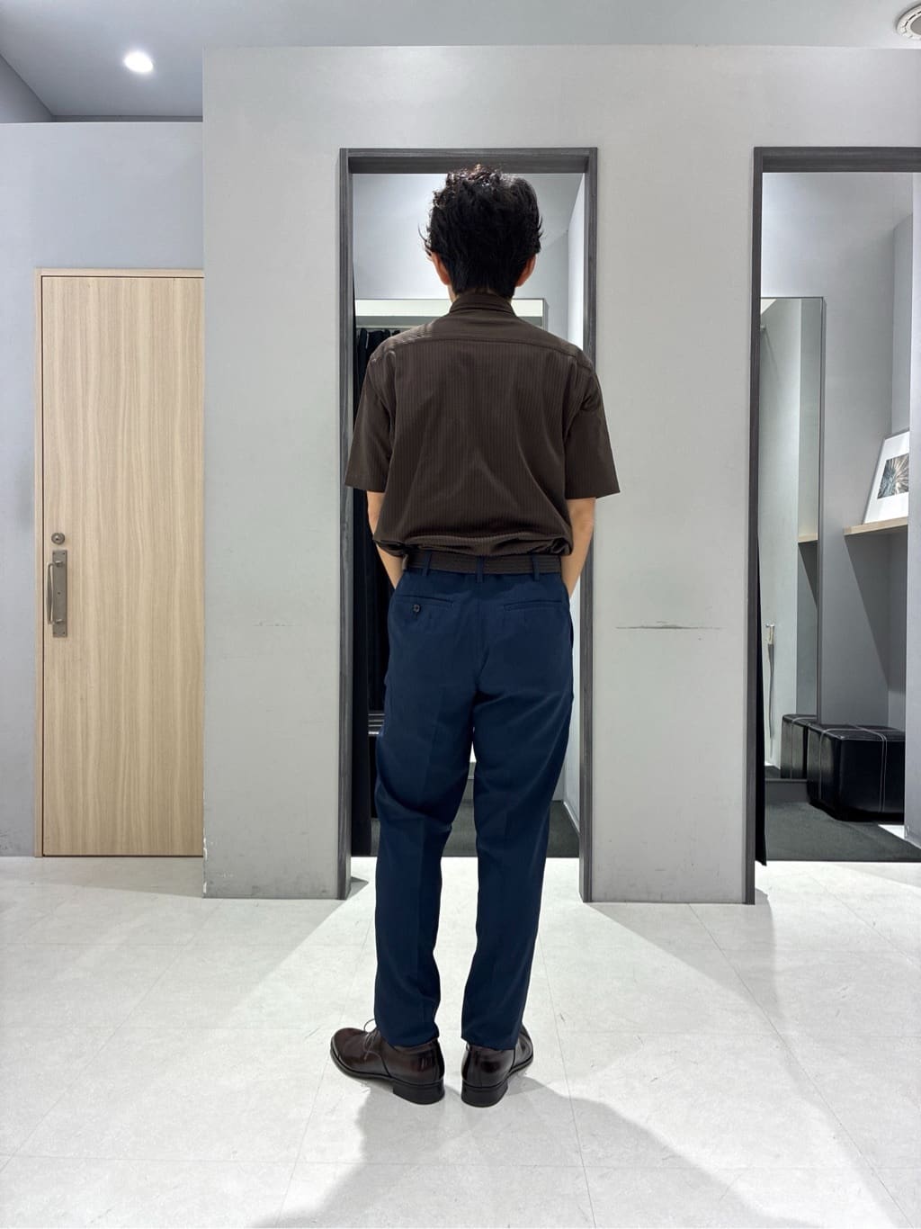わいずみさんの「TAKEO KIKUCHI｜【COOL CITY WEAR】アーバンクール ジャケット /接触冷感・吸水速乾」を使ったコーディネート