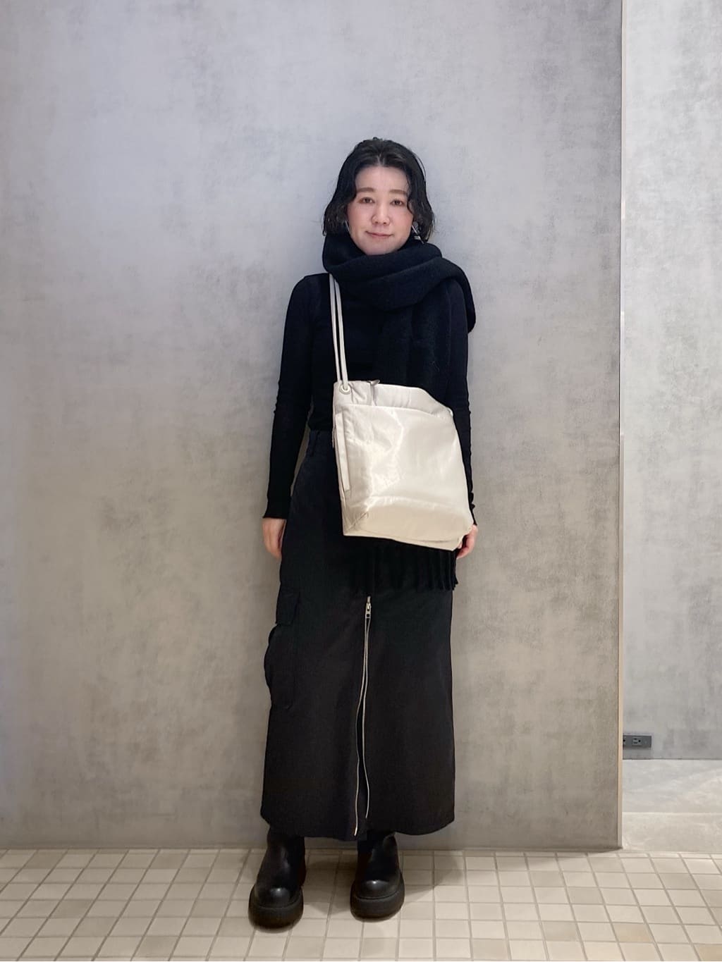 Cさんの「HIROKO HAYASHI｜ENORME（エノルメ）ショルダーバッグ」を使ったコーディネート