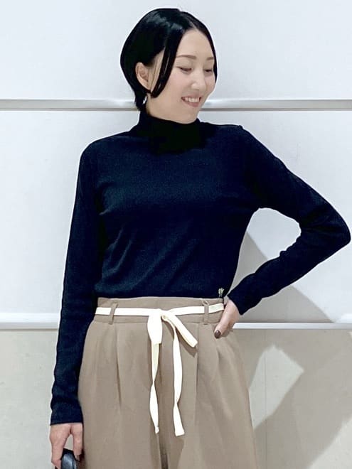 eriko さんの「Dessin｜【撥水・2WAY】ミュラーダウンコートミドル丈」を使ったコーディネート