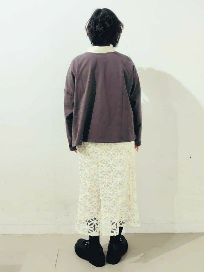 kodamaさんの「THE SHOP TK｜◆微起毛天竺ロゴロンT」を使ったコーディネート