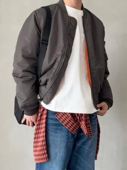 Yukiさんの「Dessin｜【洗える】バイカラーチェックシャツ」を使ったコーディネート