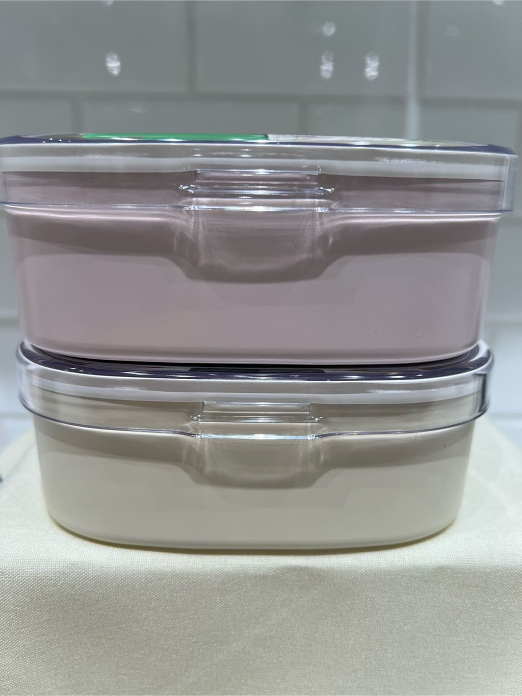 nagiさんの「212 KITCHEN STORE｜ななめ森ランチボックス クリア LBE」を使ったコーディネート