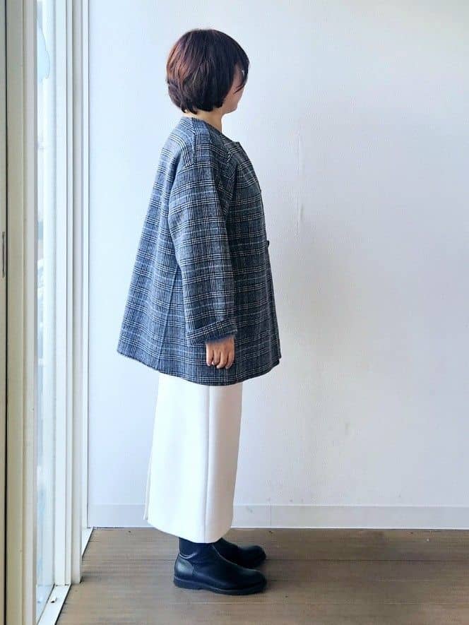 やじまさんの「UNTITLED｜【ミディ丈/軽やか】セミラグランリバー コート」を使ったコーディネート