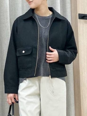 Keiさんの「grove｜ラメモールヤーンプルオーバーニット」を使ったコーディネート
