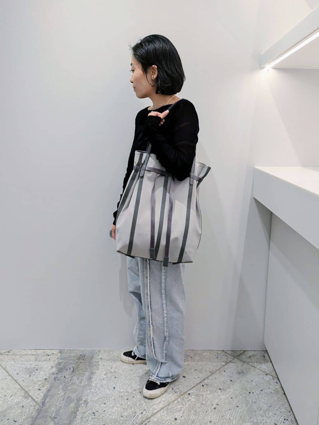 MTさんの「HIROKO HAYASHI｜POLARIS（ポラリス）トートバッグ」を使ったコーディネート