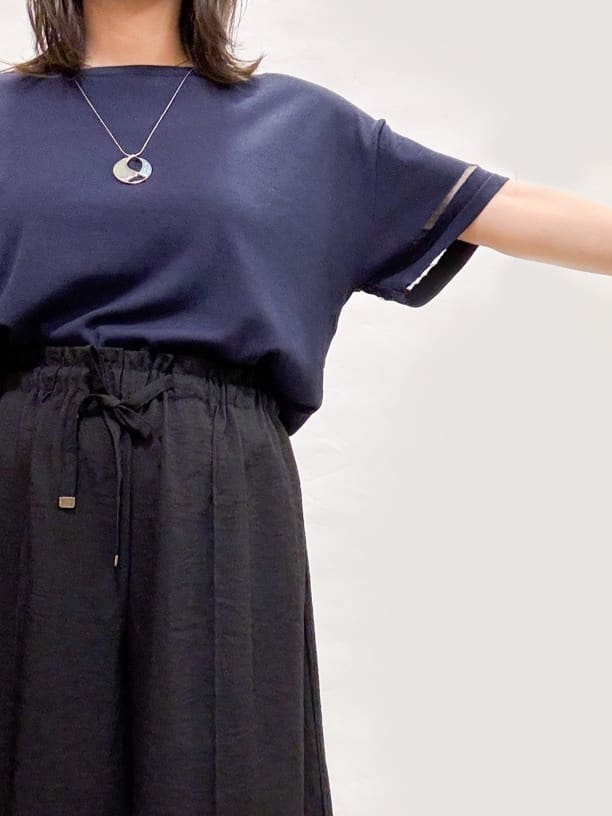 bulさんの「SHOO･LA･RUE｜◆【高レビュー/累計販売35万足突破】片手ではけるサンダル シューダル 25SS」を使ったコーディネート