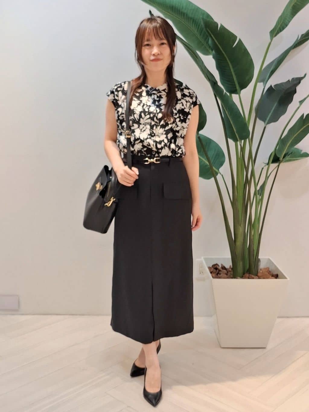 YuKaRiさんの「UNTITLED｜【追加5/本革/日本製】フリーフックベルト」を使ったコーディネート