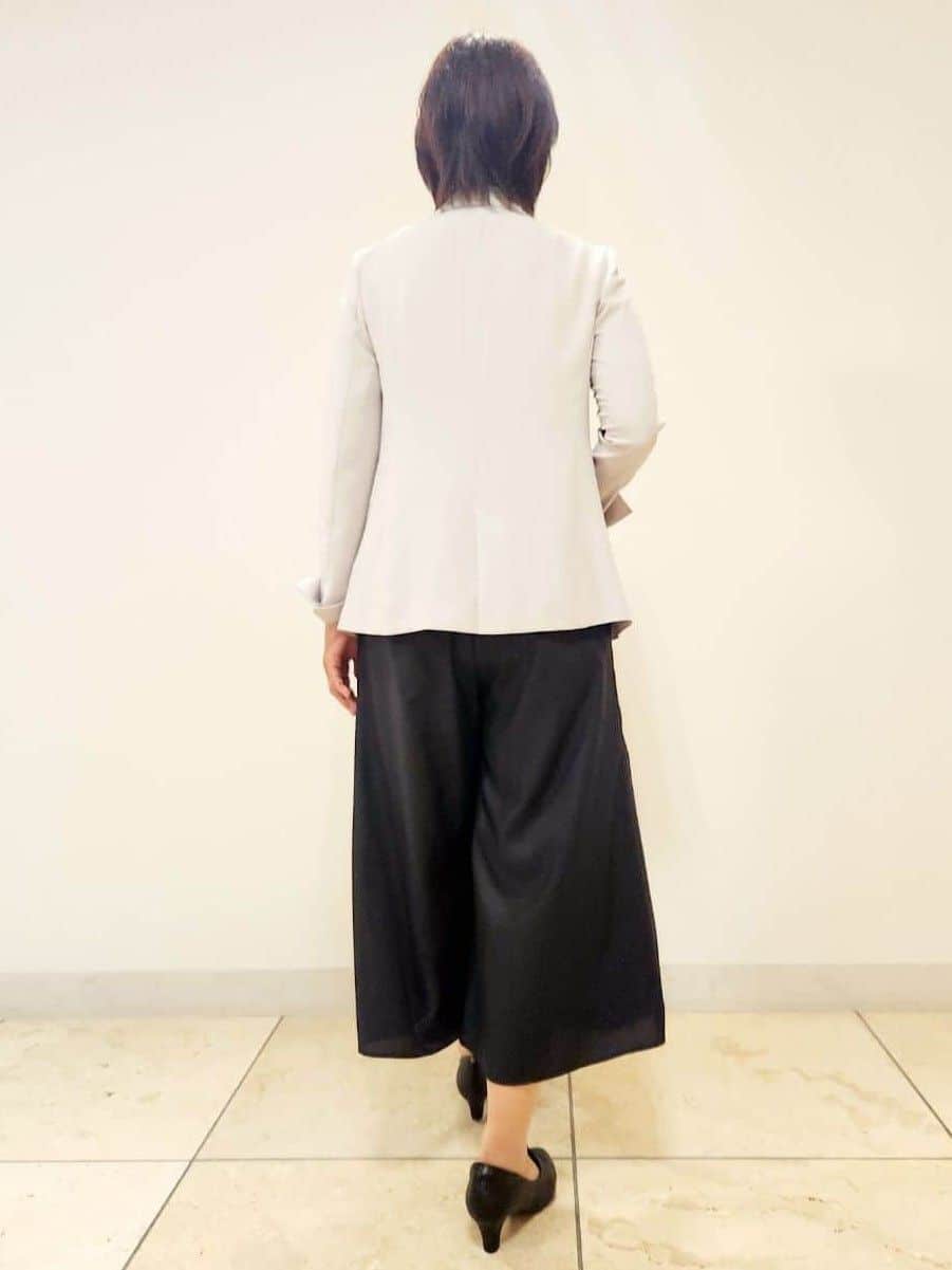 mayumayuさんの「Reflect｜◆【洗える／セットアップ可／通勤におすすめ】ライティジャケット」を使ったコーディネート