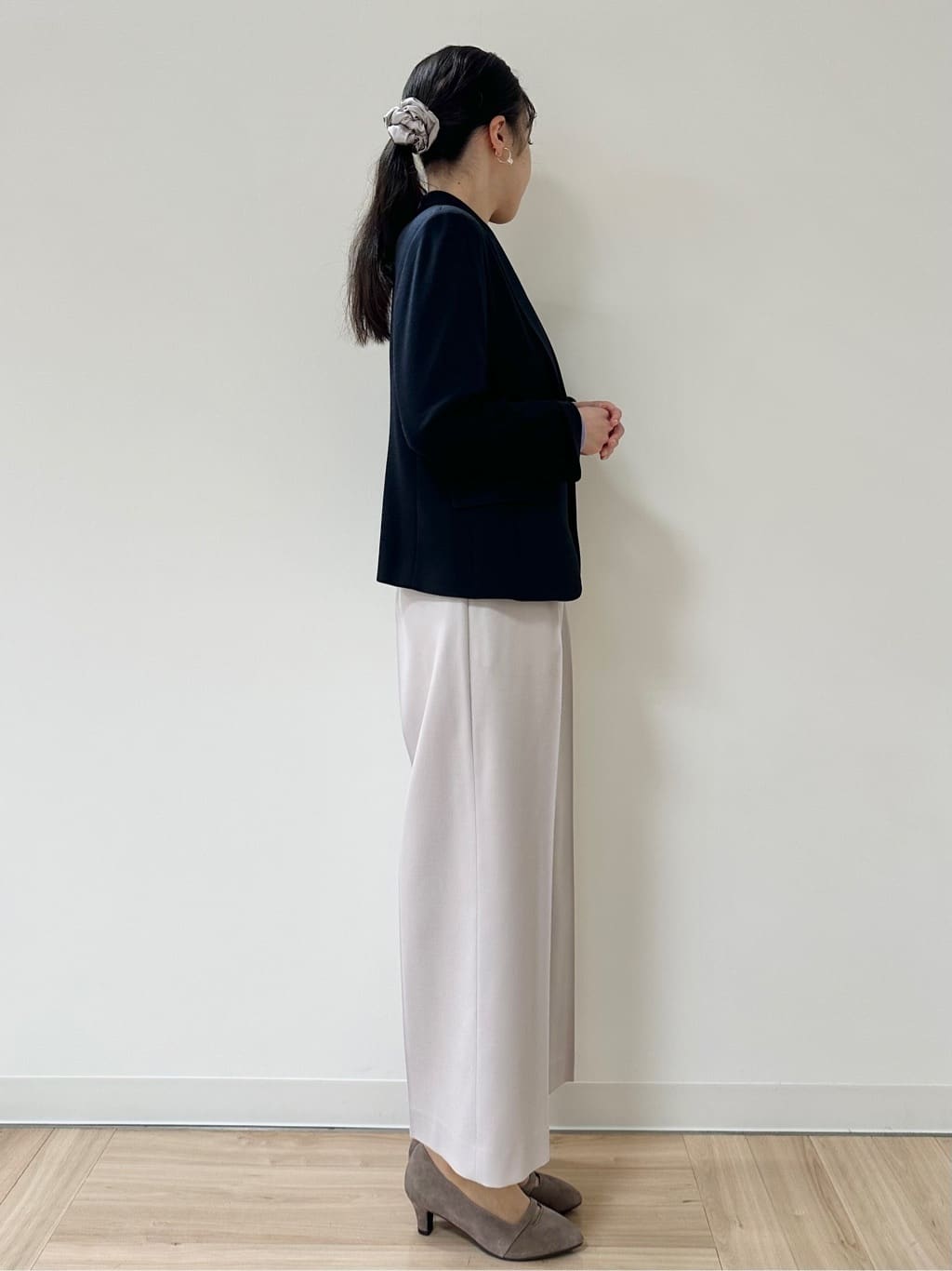 Momoさんの「Reflect｜【SS-4Lサイズ】匠ジャケット／ベーシックテーラード／WEB先行カラーあり」を使ったコーディネート