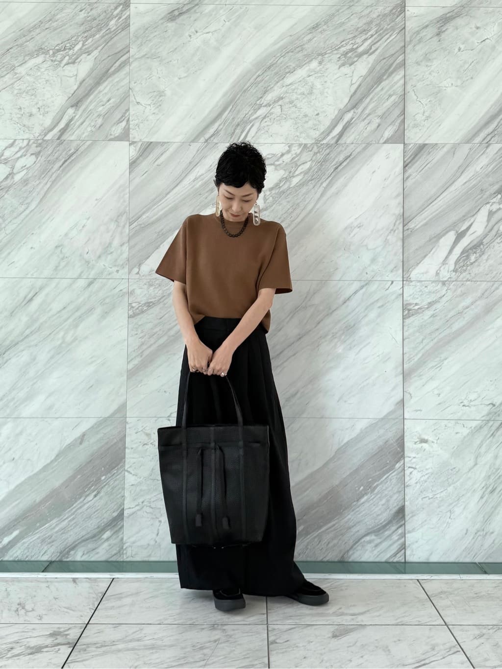 Kさんの「HIROKO HAYASHI｜PANIER（パニエ） トートバッグL」を使ったコーディネート
