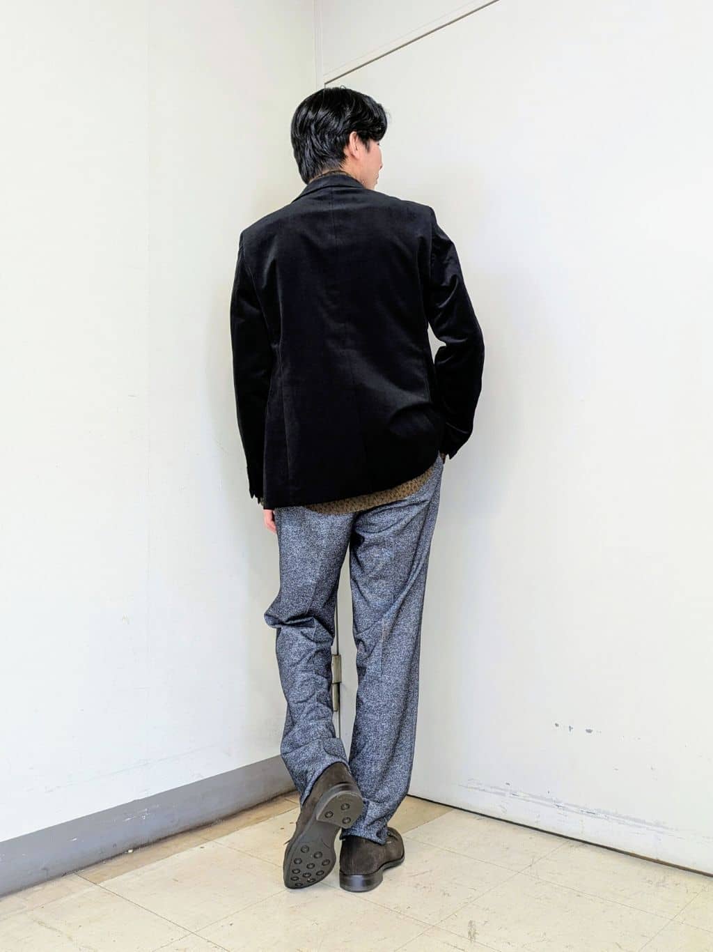ryoさんの「TAKEO KIKUCHI｜【Sサイズ～】ストレッチコーデュロイ ジャケット」を使ったコーディネート