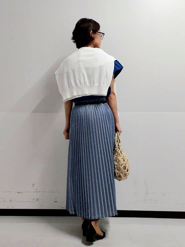くまみさんの「OPAQUE.CLIP｜スライドベルト」を使ったコーディネート