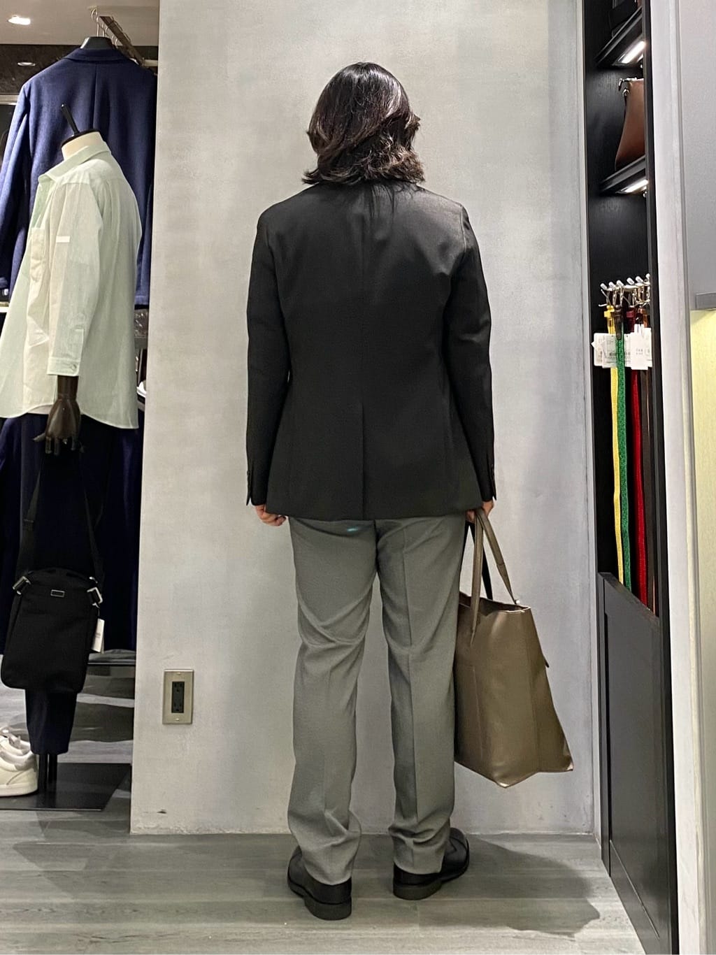 nishiさんの「TAKEO KIKUCHI｜【抗菌防臭／9色5サイズ展開】ハニカムメランジ ポロシャツ」を使ったコーディネート