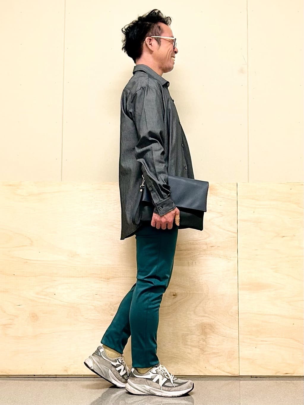 KENJI Iさんの「THE SHOP TK｜2WAYクラッチバッグ【冠婚葬祭/ビジネス/セレモニー/パーティー】」を使ったコーディネート