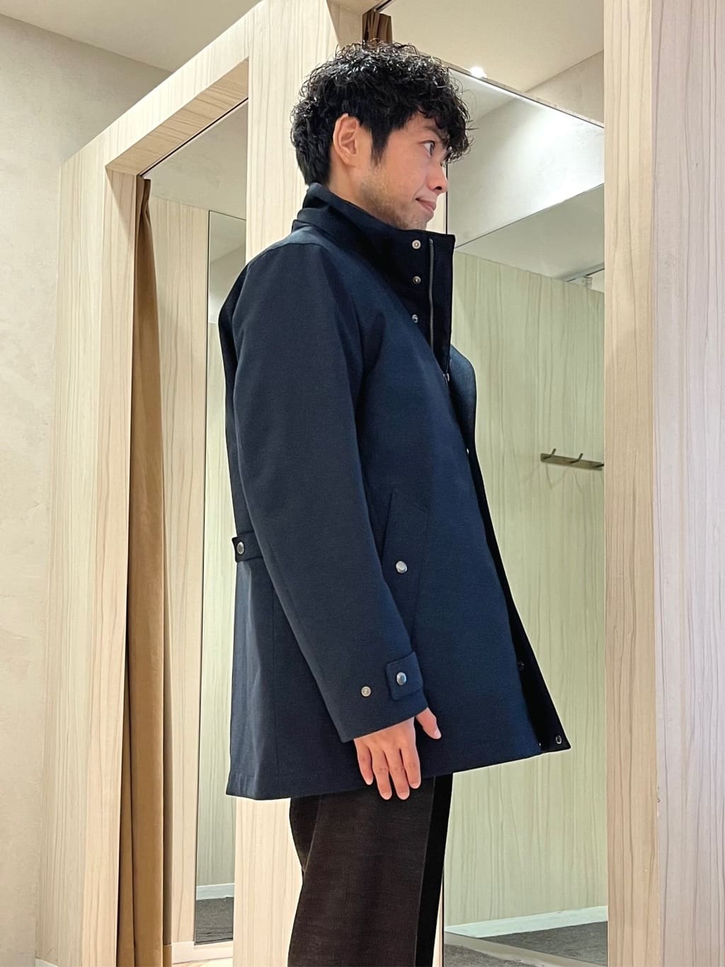 URAさんの「TAKEO KIKUCHI｜【3WAY】ドビー ダウンライナー付ブルゾン」を使ったコーディネート