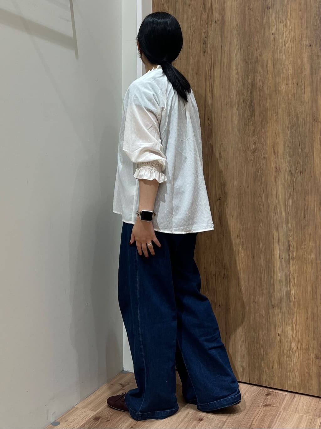 Reinaさんの「grove｜【人間工学】つつまれフィットバレエシューズ （抗菌防臭加工裏地使用）」を使ったコーディネート