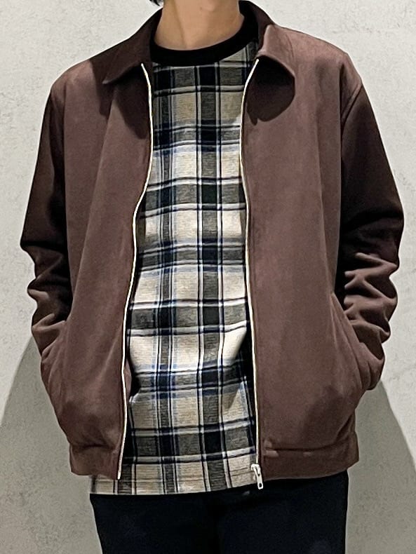 SHI-MAさんの「THE SHOP TK｜チェックジャカードプルオーバー」を使ったコーディネート