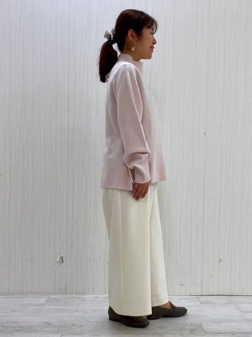 Mさんの「UNTITLED｜【8色展開/洗える】ウールカシミヤ ハイネックニット」を使ったコーディネート