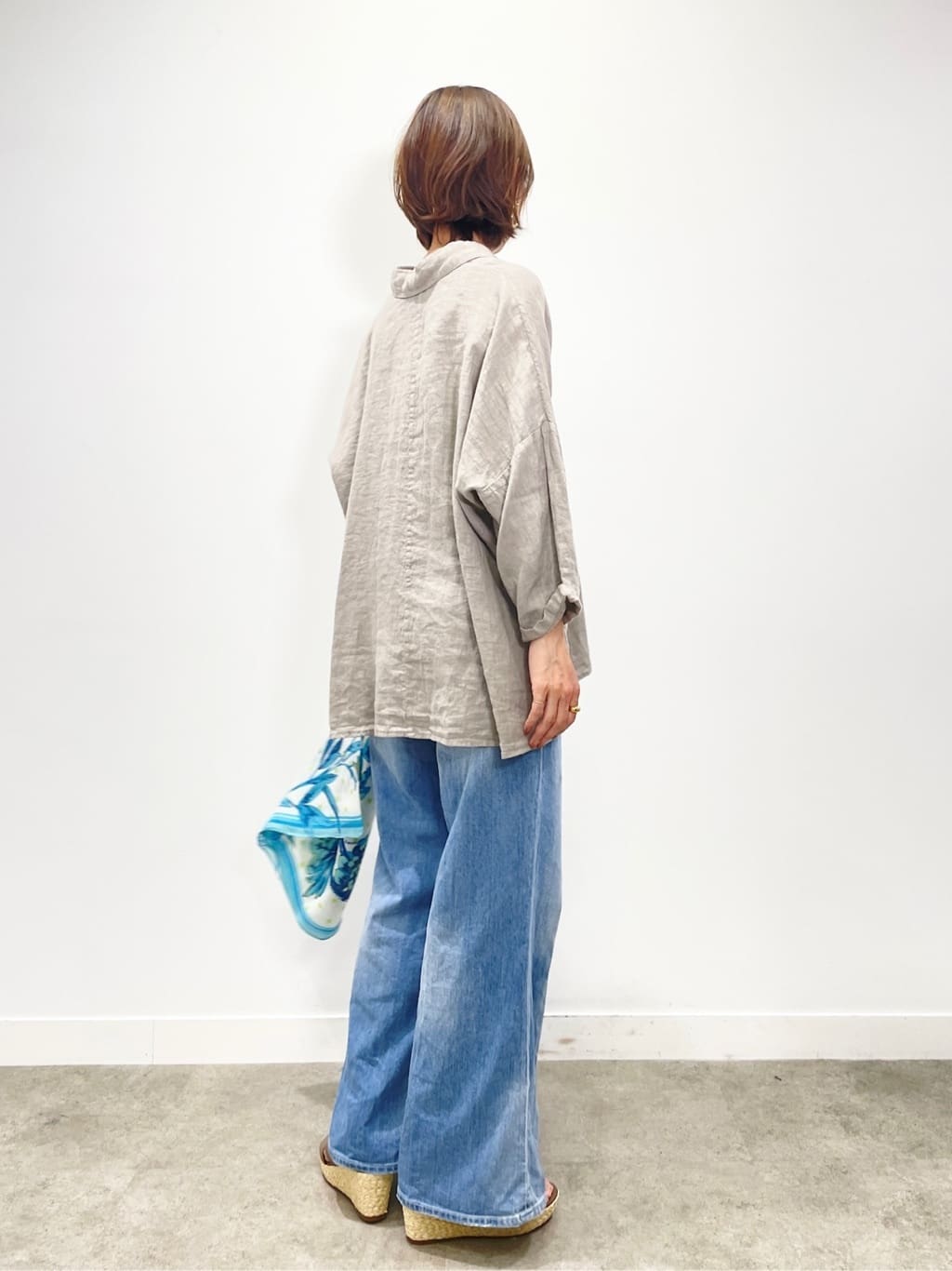 KAYOさんの「UNTITLED｜◆【SAUTHS】リネンシャツ」を使ったコーディネート
