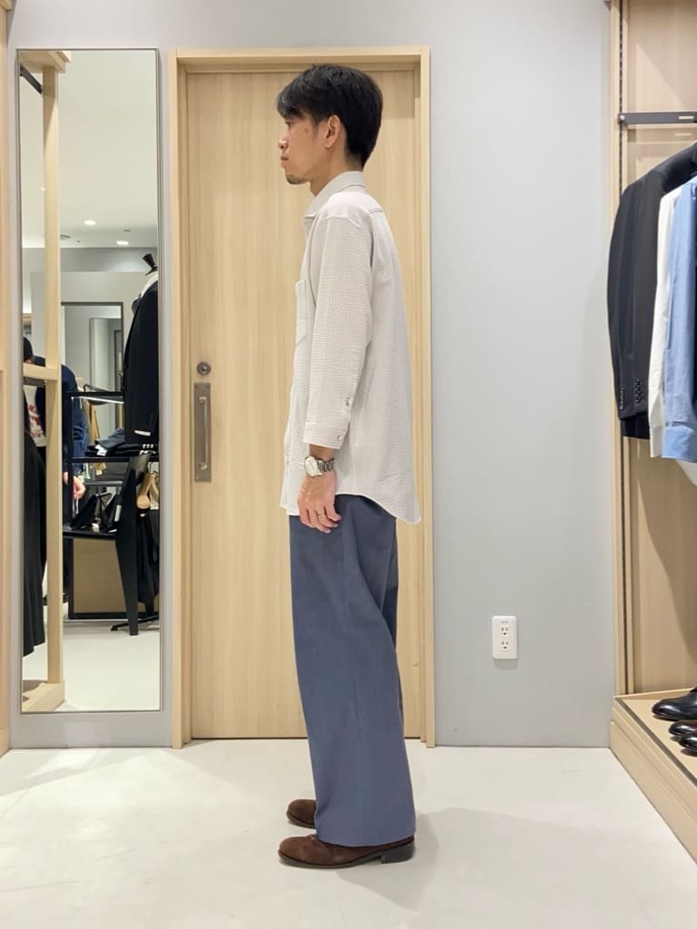 わいずみさんの「TAKEO KIKUCHI｜フルベジタンニンレザー バックパック」を使ったコーディネート