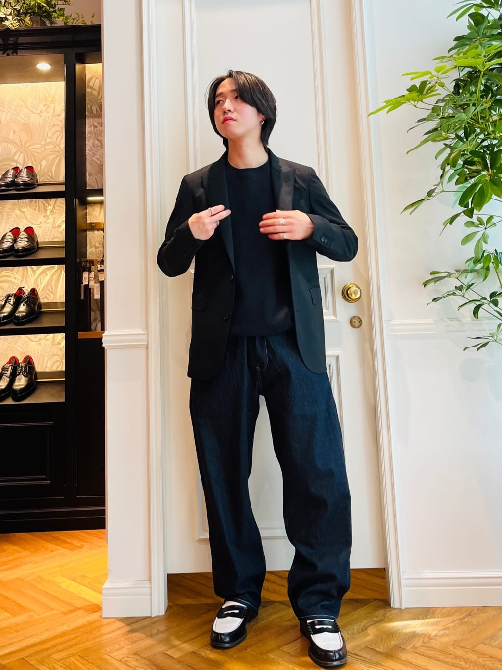 kaminaga さんの「DRESSTERIOR｜【セットアップ可】スリーピース SET UP ジャケット」を使ったコーディネート