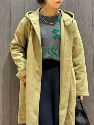 meiさんの「SHOO･LA･RUE｜【高レビュー/体型カバー】しながらスマートに魅せる ラインジャカードコーディガン」を使ったコーディネート