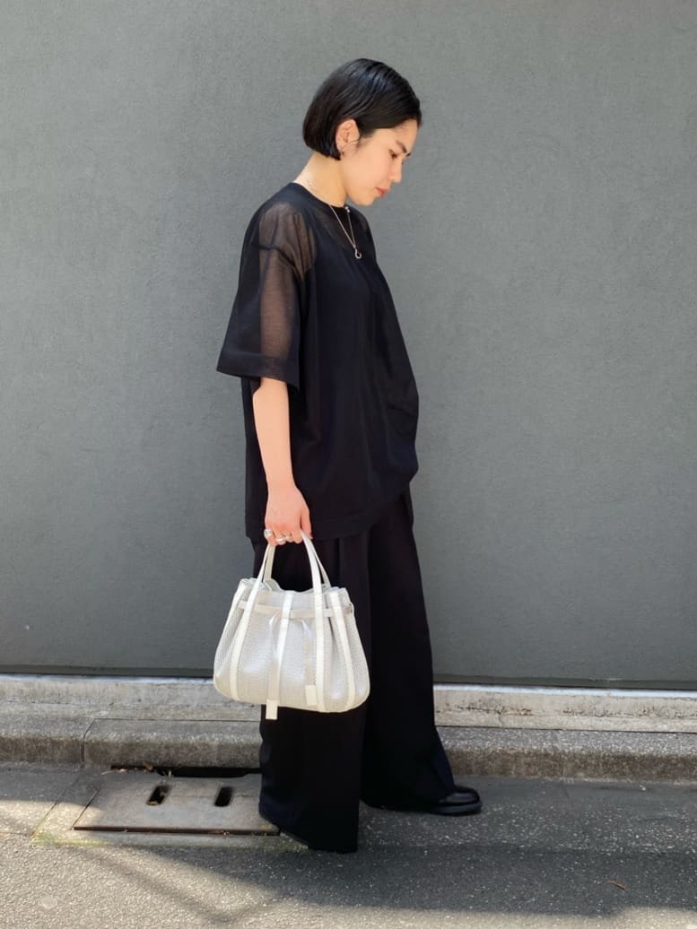 Uさんの「HIROKO HAYASHI｜PANIER（パニエ） ハンドバッグ」を使ったコーディネート