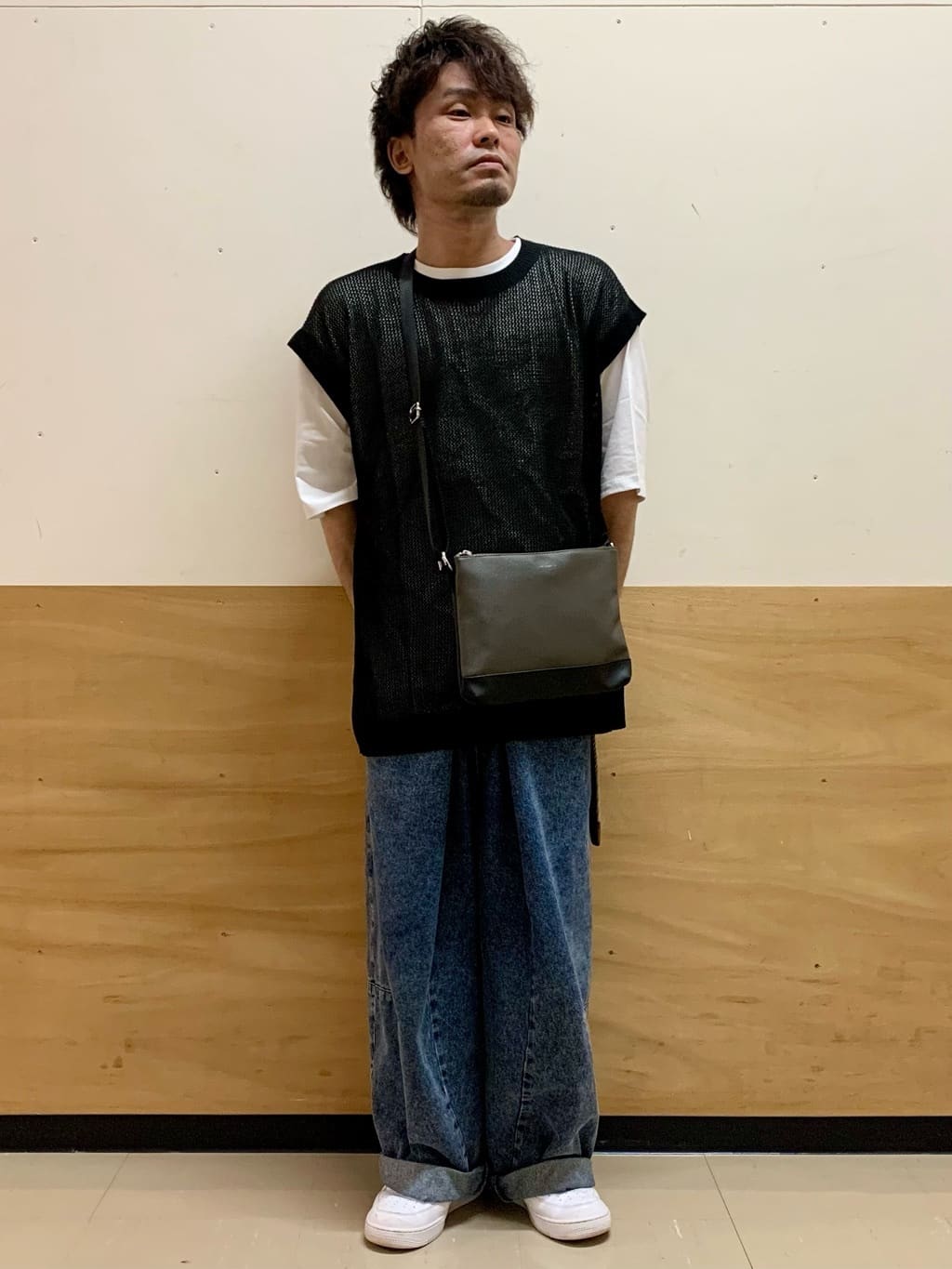 MATUさんの「THE SHOP TK｜サフィアーノミニサコッシュ」を使ったコーディネート