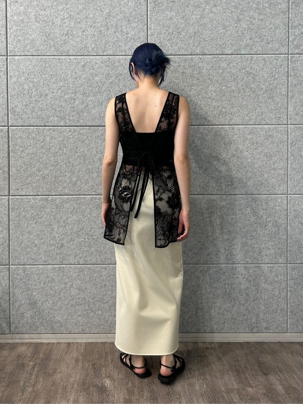 honoka Aさんの「CODE A｜slit jersey skirt」を使ったコーディネート