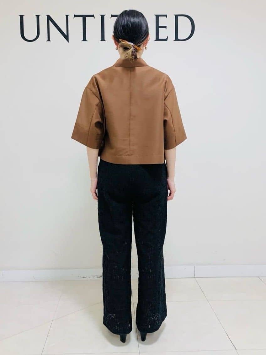 サオリさんの「UNTITLED｜◆【旬トレンド】メッシュミュール」を使ったコーディネート